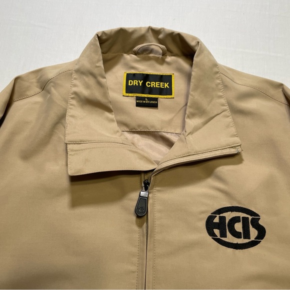 DRY CREEK MEN/UNISEX L 22/30 1/4 ZIP PULLOVER WINDBREAKER SHORT SLEEVE GOLF NEW. - Picture 4 of 8